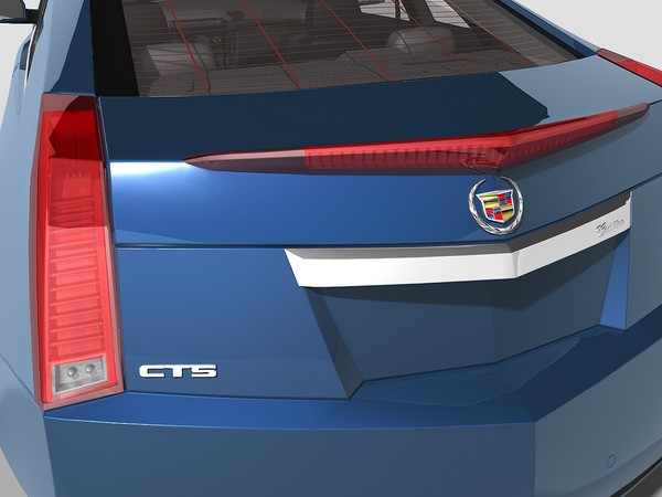 cadillac cts-v coupe 2011 3d x - Cadillac CTS-V Coupe 2011 by TiRex3D