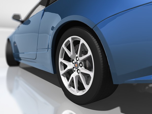 cadillac cts-v coupe 2011 3d x - Cadillac CTS-V Coupe 2011 by TiRex3D