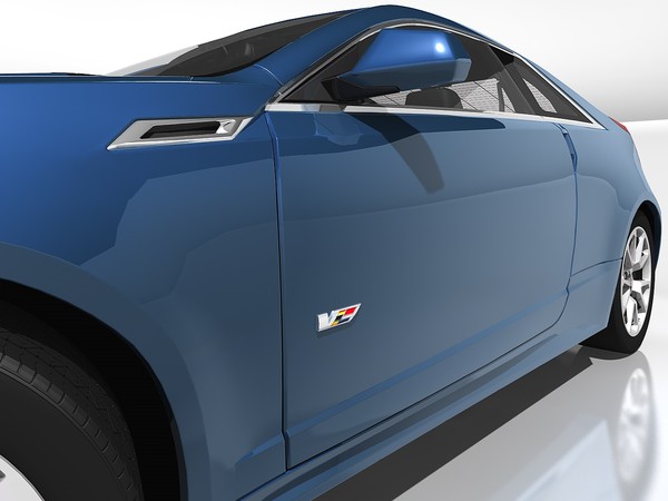 cadillac cts-v coupe 2011 3d x - Cadillac CTS-V Coupe 2011 by TiRex3D