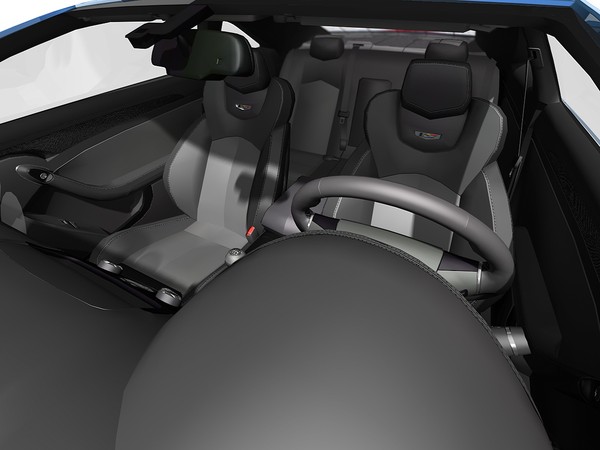 cadillac cts-v coupe 2011 3d x - Cadillac CTS-V Coupe 2011 by TiRex3D