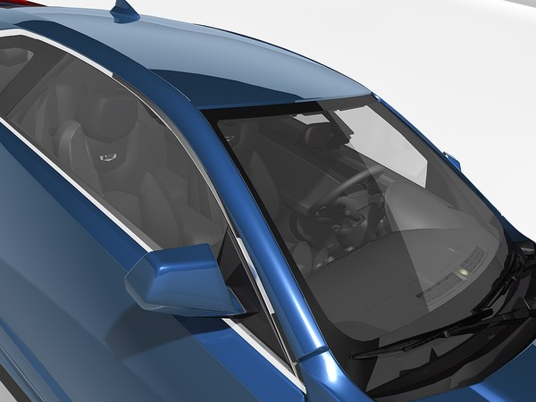 cadillac cts-v coupe 2011 3d x - Cadillac CTS-V Coupe 2011 by TiRex3D