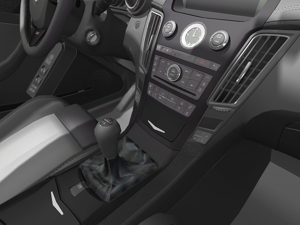 cadillac cts-v coupe 2011 3d x - Cadillac CTS-V Coupe 2011 by TiRex3D