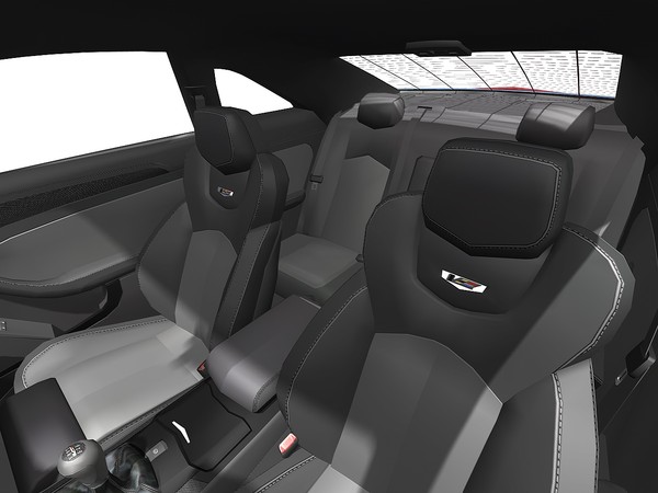 cadillac cts-v coupe 2011 3d x - Cadillac CTS-V Coupe 2011 by TiRex3D