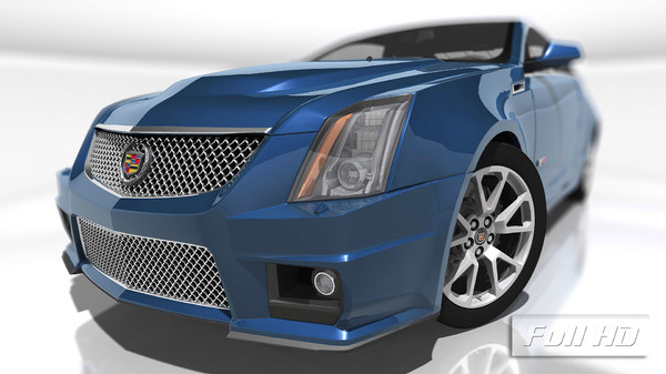 cadillac cts-v coupe 2011 3d x - Cadillac CTS-V Coupe 2011 by TiRex3D