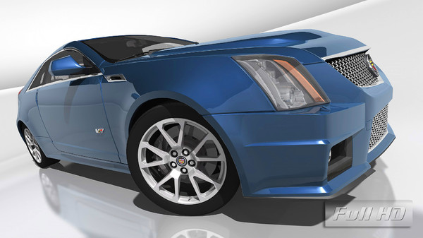 cadillac cts-v coupe 2011 3d x - Cadillac CTS-V Coupe 2011 by TiRex3D