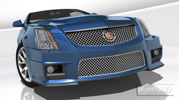 cadillac cts-v coupe 2011 3d x - Cadillac CTS-V Coupe 2011 by TiRex3D