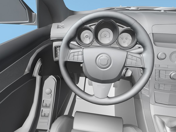 cadillac cts-v coupe 2011 3d x - Cadillac CTS-V Coupe 2011 by TiRex3D