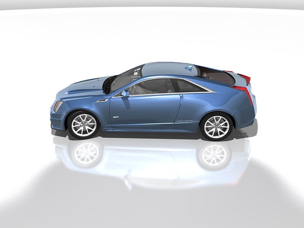 cadillac cts-v coupe 2011 3d x - Cadillac CTS-V Coupe 2011 by TiRex3D