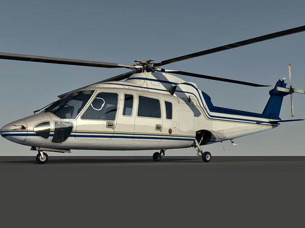 sikorsky s-76 3ds - Sikorsky S-76 by Eric.Levi