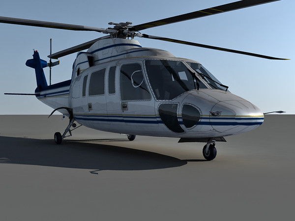 sikorsky s-76 3ds - Sikorsky S-76 by Eric.Levi