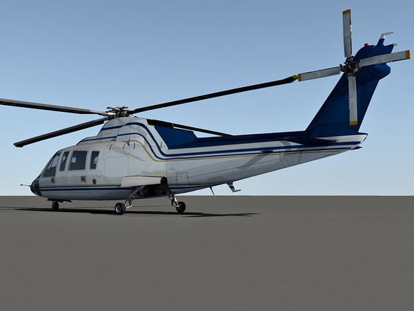sikorsky s-76 3ds - Sikorsky S-76 by Eric.Levi