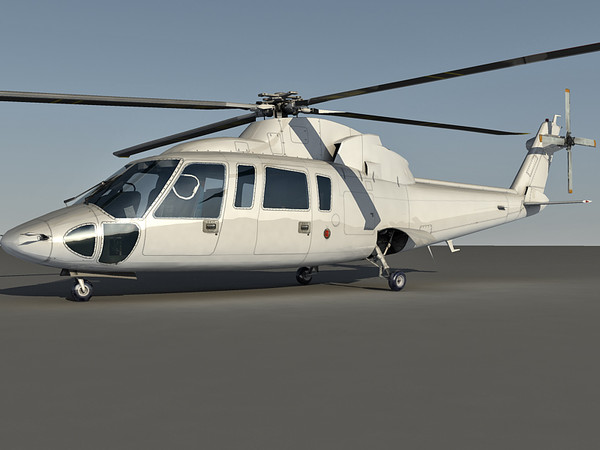 sikorsky s-76 3ds - Sikorsky S-76 by Eric.Levi