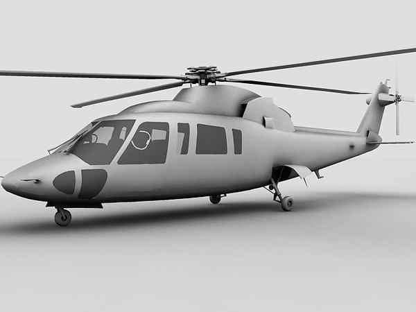 sikorsky s-76 3ds - Sikorsky S-76 by Eric.Levi