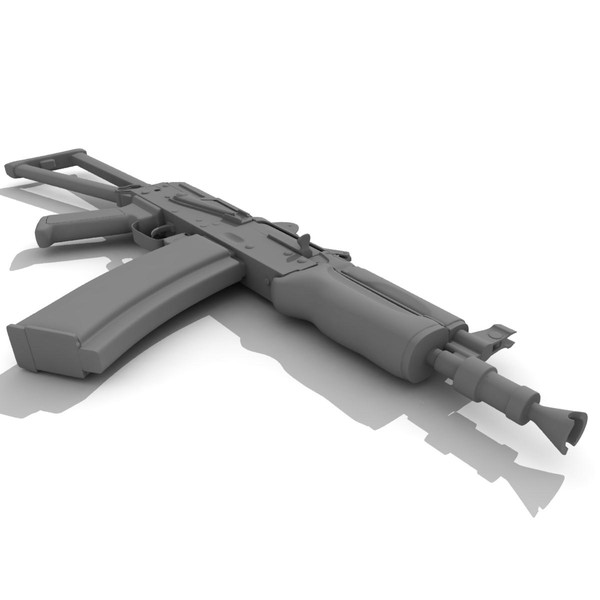 max carbines assault rifle - AKS 74U Carbine by virtualciti