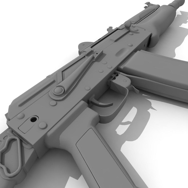 max carbines assault rifle - AKS 74U Carbine by virtualciti