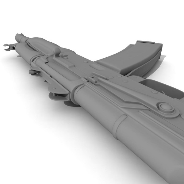 max carbines assault rifle - AKS 74U Carbine by virtualciti