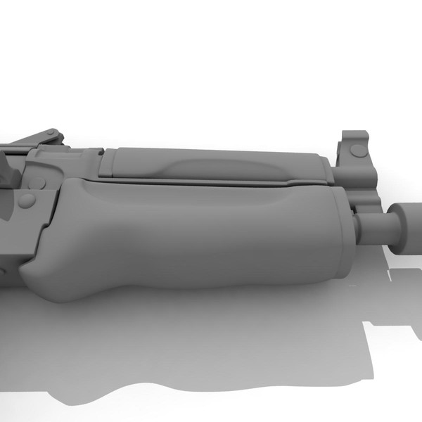 max carbines assault rifle - AKS 74U Carbine by virtualciti