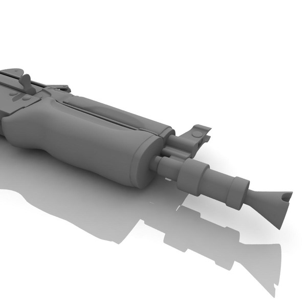 max carbines assault rifle - AKS 74U Carbine by virtualciti