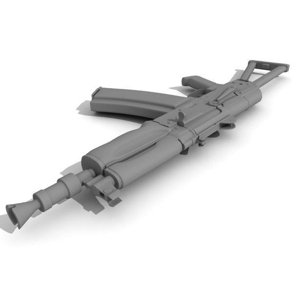 max carbines assault rifle - AKS 74U Carbine by virtualciti