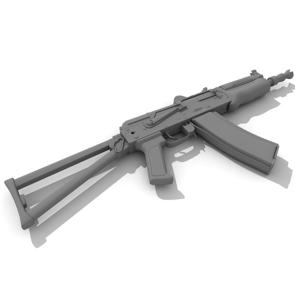 max carbines assault rifle - AKS 74U Carbine by virtualciti