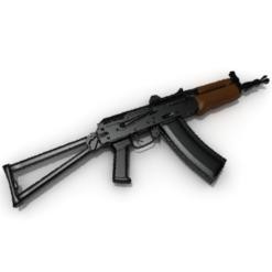max carbines assault rifle - AKS 74U Carbine by virtualciti
