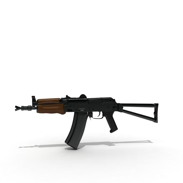 max carbines assault rifle - AKS 74U Carbine by virtualciti