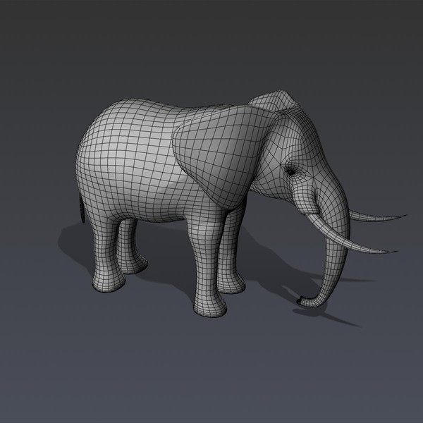 maya elephant animation - elephant... by Redfox1980