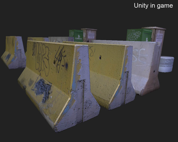 3dsmax street props - Street props low poly... by game assets