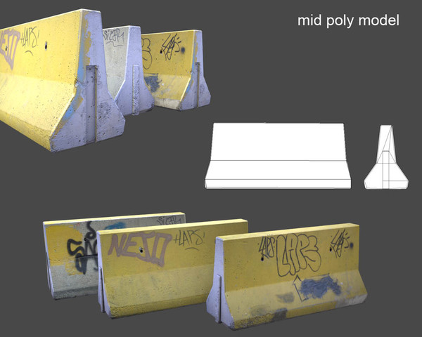 3dsmax street props - Street props low poly... by game assets