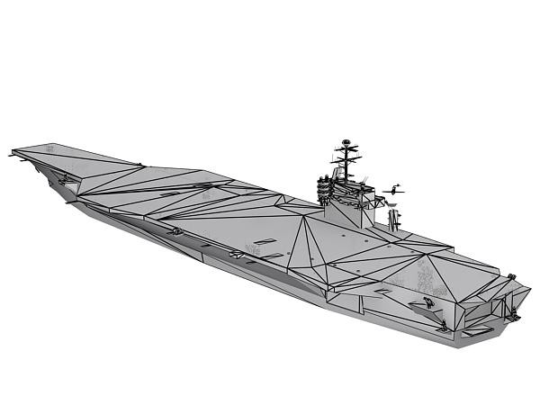 cvn-70 carl vinson 3d model - CVN-70 Carl Vinson by GARYOSAVAN