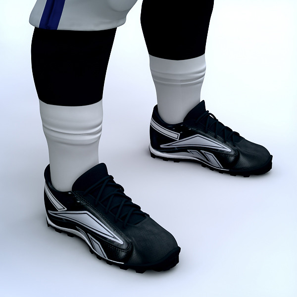 3d rigged baltimore ravens nfl player model - NFL Player Baltimore Ravens Rigged by cgshape