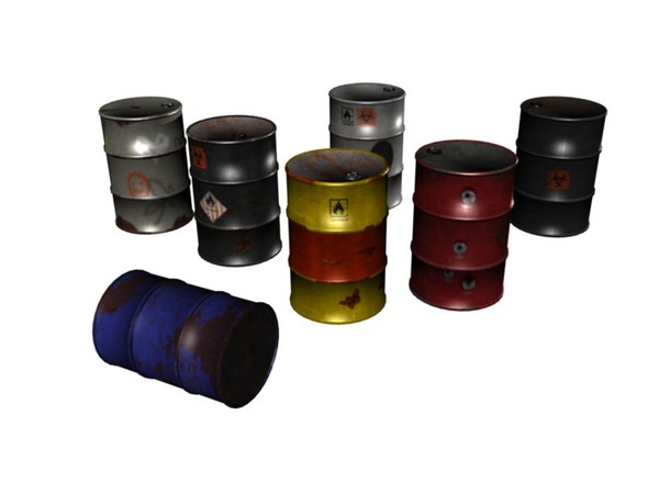 oildrum designs unreal 3d blend - Oildrum game prop by jayFX