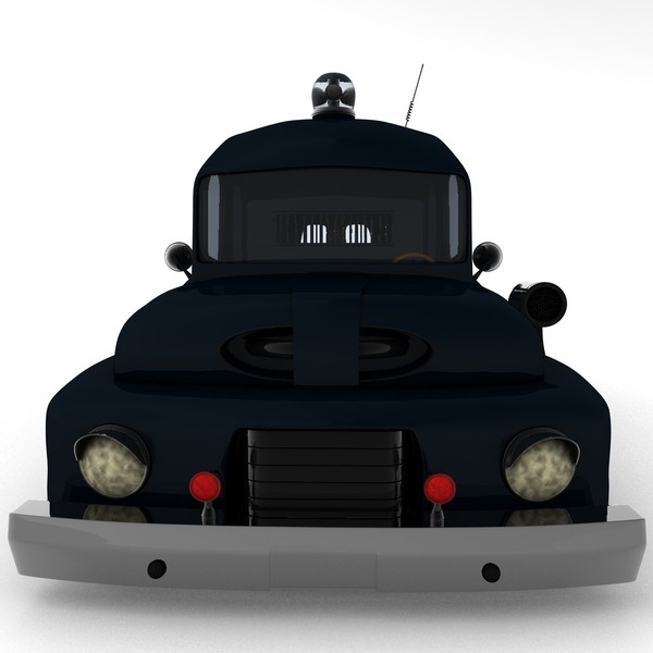 3d model cartoon police car vehicle - Cartoon Police Vehicle by KeremGogus