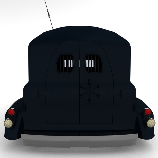 3d model cartoon police car vehicle - Cartoon Police Vehicle by KeremGogus