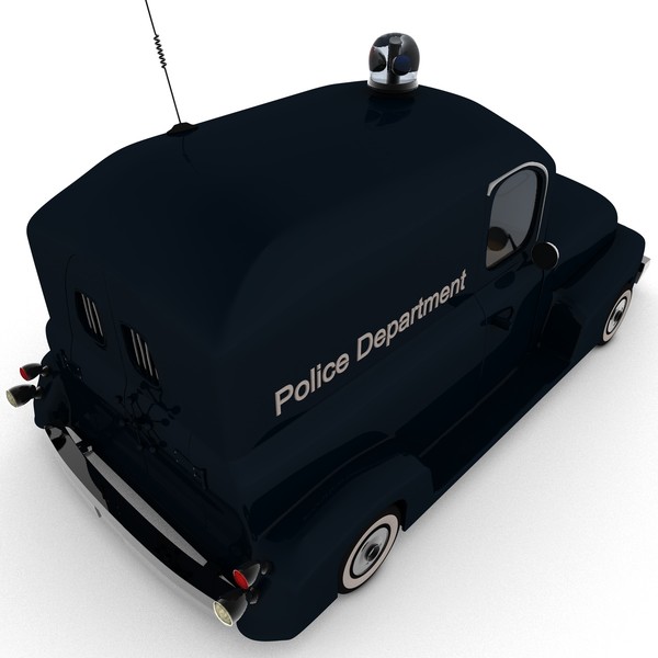 3d model cartoon police car vehicle - Cartoon Police Vehicle by KeremGogus