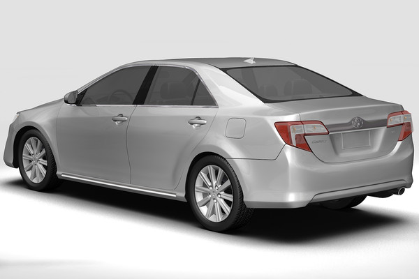 toyota camry 3d 3ds - 2012 Toyota Camry by 3dKen