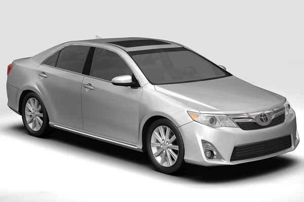 toyota camry 3d 3ds - 2012 Toyota Camry by 3dKen