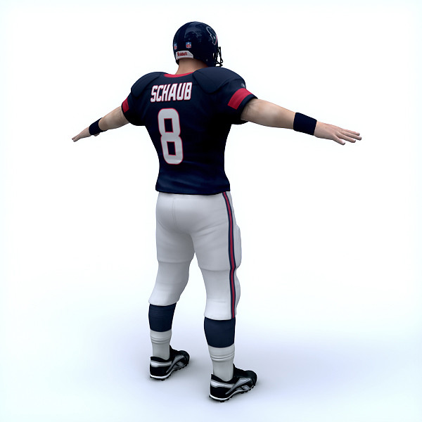 c4d houston texans nfl player - NFL Player Houston Texans by cgshape