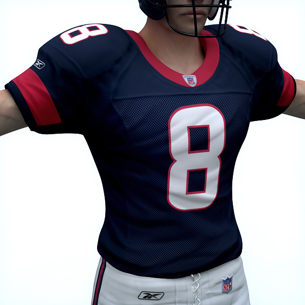 c4d houston texans nfl player - NFL Player Houston Texans by cgshape