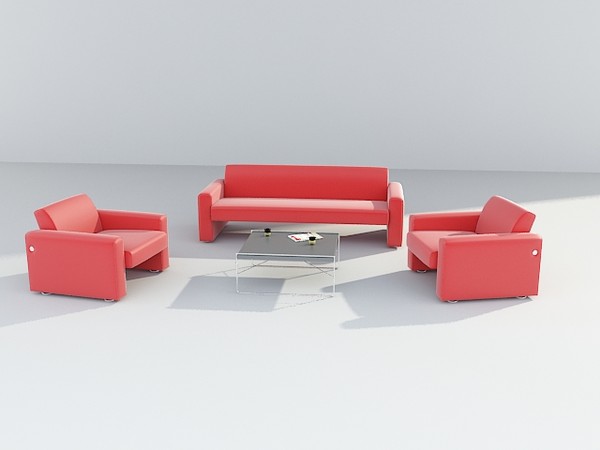 3d sofa set model - sofa set... by mimarburak2