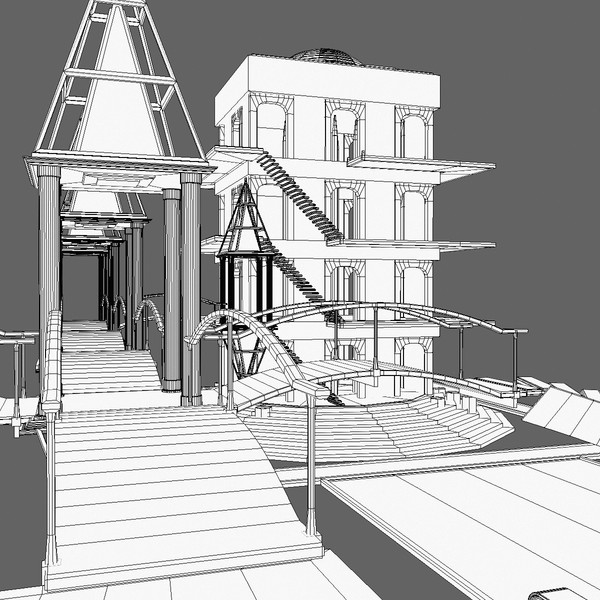 buildings city scene 3d max - The City Scene by Tschirner