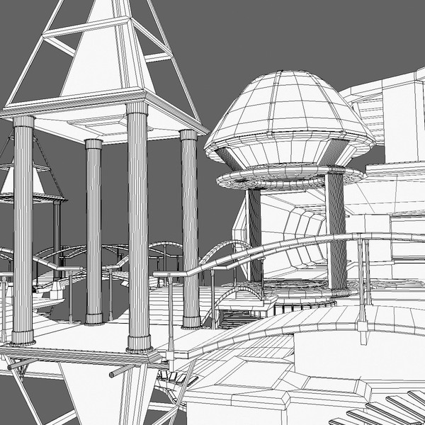 buildings city scene 3d max - The City Scene by Tschirner
