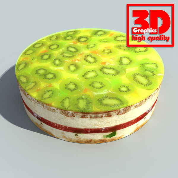 3d cake modelled - Cake V2 by 3D Graphics