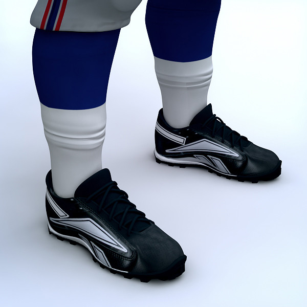 chicago bears nfl player 3d model - NFL Player Chicago Bears by cgshape