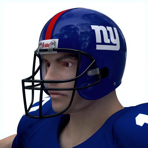 chicago bears nfl player 3d model - NFL Player Chicago Bears by cgshape