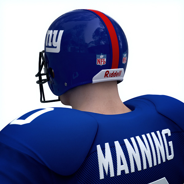 chicago bears nfl player 3d model - NFL Player Chicago Bears by cgshape