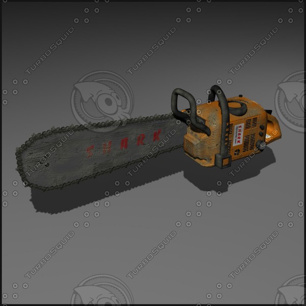 3d model chainsaw machine - Chain saw machine by lekshman