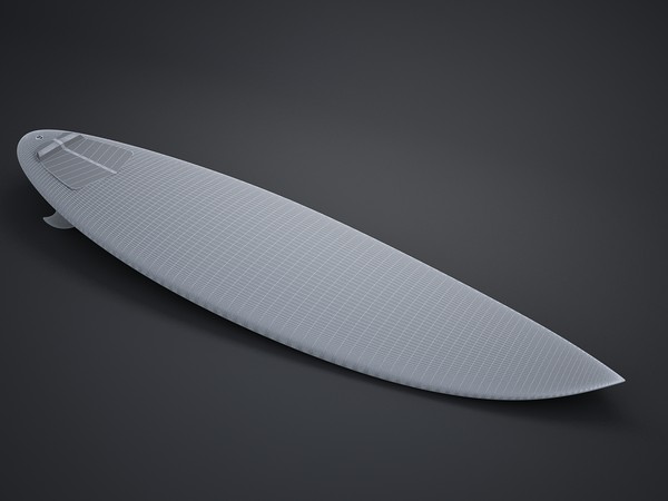 3d surfboard surf - surfboard by brazinni