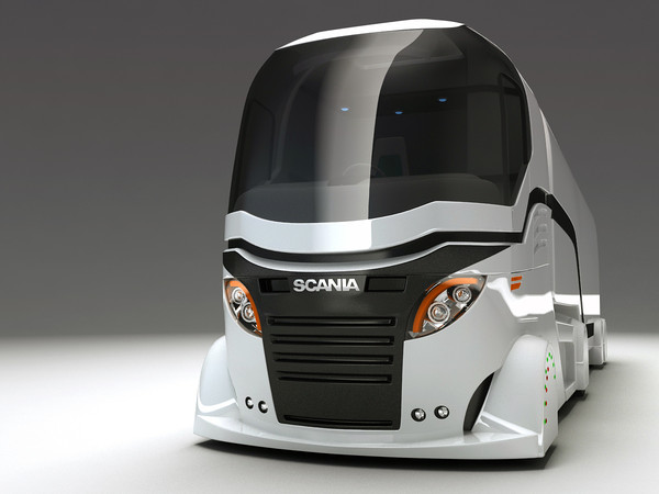 scania concept truck 3d max - Scania_Concept_truck by jekich1