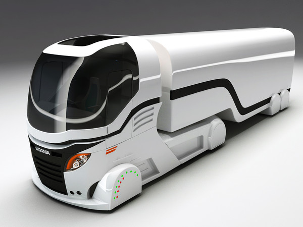scania concept truck 3d max - Scania_Concept_truck by jekich1